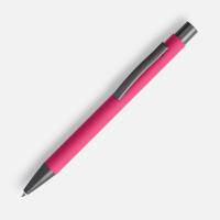 Ручка шариковая Atento Soft Touch, розовая