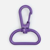 Застежка-карабин Snap Hook, L, фиолетовая
