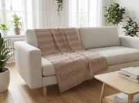 Плед на заказ Pleat Grand Plus, L, полушерсть