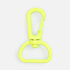 Застежка-карабин Snap Hook, M, желтый неон