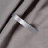 Лента сатиновая Satin 10 М, серая, 100 см